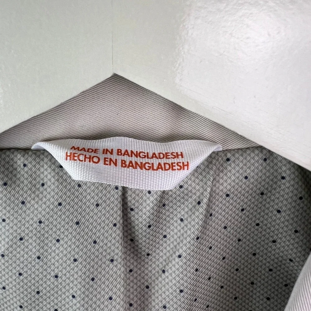 Cat & Jack Boys Khaki Suit Jacket Blazer Size 8 Beige Two-Button Formal Wedding